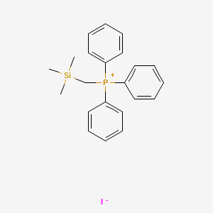 molecular formula C22H26IPSi B1592561 (三甲基甲硅烷基)三苯基鏻碘 CAS No. 3739-98-8