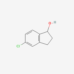 molecular formula C9H9ClO B1592562 5-氯-2,3-二氢-1H-茚-1-醇 CAS No. 33781-38-3