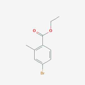 molecular formula C10H11BrO2 B1592567 4-溴-2-甲基苯甲酸乙酯 CAS No. 220389-34-4