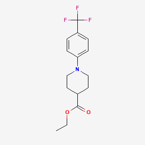 Ethyl 1-(4-trifluoromethylphenyl)piperidine-4-carboxylate