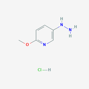 molecular formula C6H10ClN3O B1592575 盐酸 5-肼基-2-甲氧基吡啶 CAS No. 179543-88-5