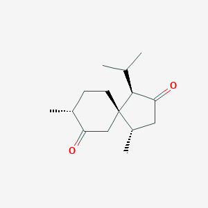 molecular formula C15H24O2 B159258 阿柯酮 CAS No. 10121-28-5
