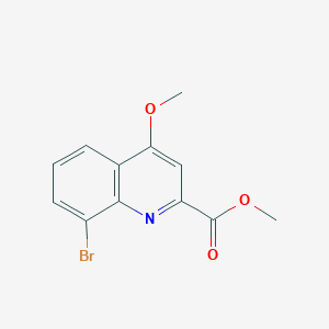 Methyl 8-bromo-4-methoxyquinoline-2-carboxylate