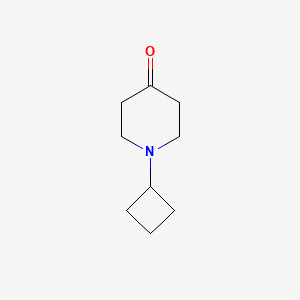 molecular formula C9H15NO B1592606 1-Cyclobutylpiperidin-4-one CAS No. 359880-05-0