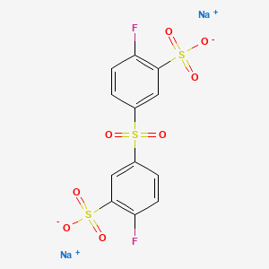 Disodium 3,3'-sulfonylbis(6-fluorobenzene-1-sulfonate)