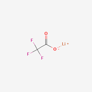 molecular formula C2HF3LiO2 B1592625 Lithium trifluoroacetate CAS No. 2923-17-3