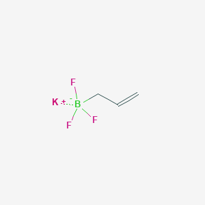 molecular formula C3H5BF3K B1592627 Potassium allyltrifluoroborate CAS No. 233664-53-4