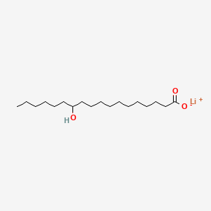 molecular formula C18H35LiO3 B1592629 Lithium 12-hydroxystearate CAS No. 7620-77-1