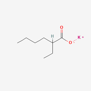 molecular formula C8H15KO2 B1592632 2-乙基己酸钾 CAS No. 3164-85-0