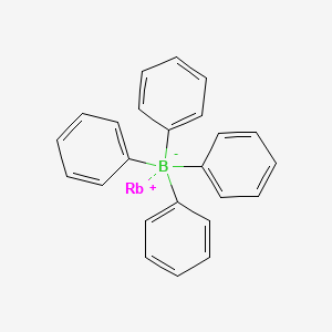 molecular formula C24H20BR B1592633 Rubidium tetraphenylborate CAS No. 5971-93-7