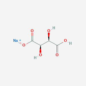 molecular formula C4H6NaO6 B1592635 Sodium bitartrate CAS No. 526-94-3
