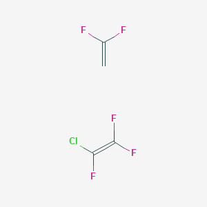 molecular formula C4H2ClF5 B1592638 1-Chloro-1,2,2-trifluoroethene;1,1-difluoroethene CAS No. 9010-75-7