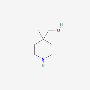 molecular formula C7H15NO B1592641 (4-Methylpiperidin-4-yl)methanol CAS No. 297172-16-8