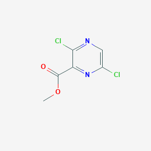 molecular formula C6H4Cl2N2O2 B1592642 Methyl 3,6-dichloropyrazine-2-carboxylate CAS No. 356783-14-7