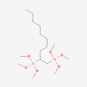 1,2-Bis(trimethoxysilyl)decane