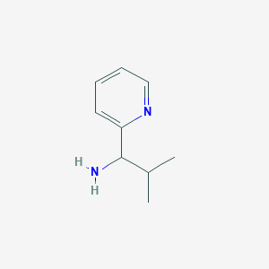 2-Methyl-1-(2-pyridyl)-1-propylamine