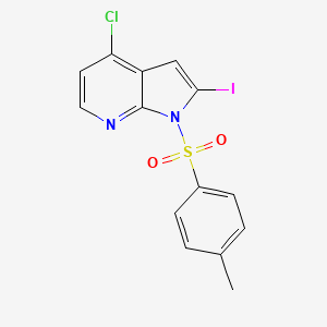 N-Tosyl-4-chloro-2-iodo-7-azaindole