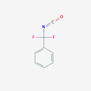 [Difluoro(isocyanato)methyl]benzene