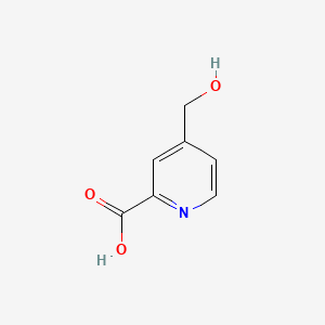 molecular formula C7H7NO3 B1592660 4-(Hydroxymethyl)picolinic acid CAS No. 923169-37-3
