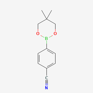 4-(5,5-Dimethyl-1,3,2-dioxaborinan-2-yl)benzonitrile