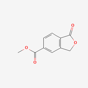 molecular formula C10H8O4 B1592668 Methyl 1-oxo-1,3-dihydroisobenzofuran-5-carboxylate CAS No. 23405-32-5