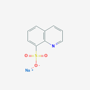 molecular formula C9H6NNaO3S B1592672 Sodium Quinoline-8-sulfonate CAS No. 70086-60-1