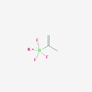 molecular formula C3H5BF3K B1592673 Potassium isopropenyltrifluoroborate CAS No. 395083-14-4