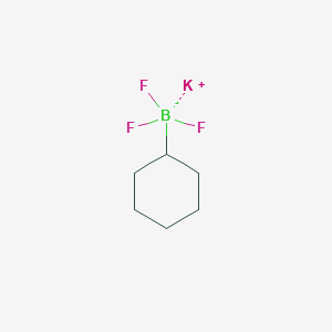 molecular formula C6H11BF3K B1592674 Potassium cyclohexyltrifluoroborate CAS No. 446065-11-8