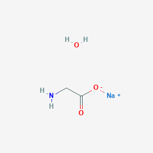 molecular formula C2H6NNaO3 B1592675 甘氨酸钠盐水合物 CAS No. 207300-76-3