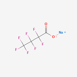 molecular formula C4F7NaO2 B1592685 Sodium heptafluorobutyrate CAS No. 2218-54-4