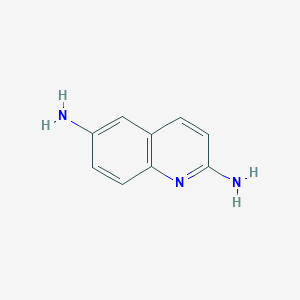 molecular formula C9H9N3 B1592693 Quinoline-2,6-diamine CAS No. 855837-85-3