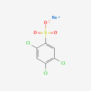 molecular formula C6H3Cl3NaO3S B1592696 Sodium 2,4,5-trichlorobenzenesulfonate CAS No. 53423-65-7
