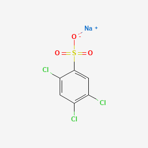 molecular formula C6H2Cl3NaO3S B1592696 Sodium 2,4,5-trichlorobenzenesulfonate CAS No. 53423-65-7