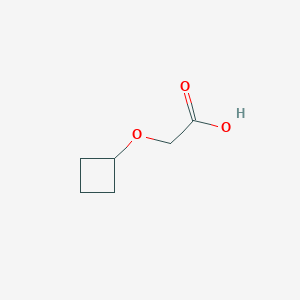 molecular formula C6H10O3 B1592705 2-Cyclobutoxyacetic acid CAS No. 189956-41-0