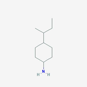 molecular formula C10H21N B1592719 4-(仲丁基)环己胺 CAS No. 25834-93-9