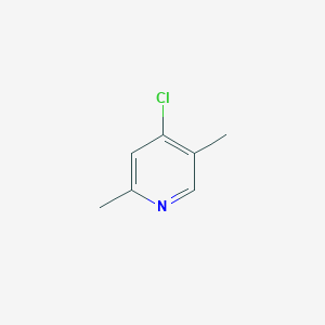 molecular formula C7H8ClN B1592721 4-Chloro-2,5-dimethylpyridine CAS No. 22282-80-0