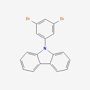 9-(3,5-Dibromophenyl)-9h-carbazole