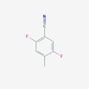 molecular formula C8H5F2N B1592730 2,5-Difluoro-4-methylbenzonitrile CAS No. 1003708-66-4