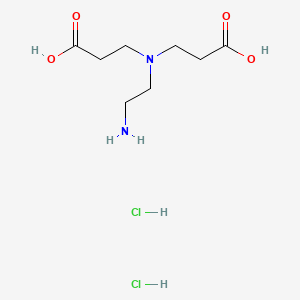 molecular formula C8H18Cl2N2O4 B1592738 Ethylenediamine-N,N'-dipropionic acid dihydrochloride CAS No. 32705-91-2