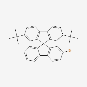 2'-Bromo-2,7-DI-tert-butyl-9,9'-spirobi[fluorene]