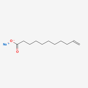 molecular formula C11H19NaO2 B1592752 Sodium undecylenate CAS No. 3398-33-2