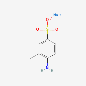 molecular formula C7H9NNaO3S B1592761 Sodium 3-methylsulphanilate CAS No. 63450-43-1