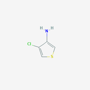 molecular formula C4H4ClNS B1592766 4-Chlorothiophen-3-amine CAS No. 632356-42-4