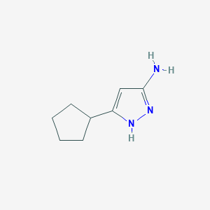 3-Cyclopentyl-1H-pyrazol-5-amine
