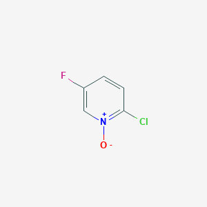 molecular formula C5H3ClFNO B1592776 2-Chloro-5-fluoropyridine 1-oxide CAS No. 405230-79-7