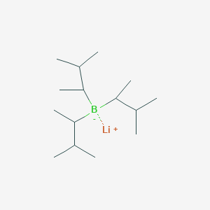 molecular formula C15H33BLi B1592790 Lithium trisiamylborohydride CAS No. 60217-34-7