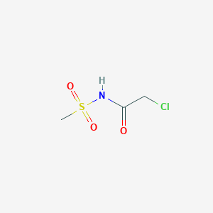 molecular formula C3H6ClNO3S B1592815 2-Chloro-N-(methylsulfonyl)acetamide CAS No. 202658-88-6