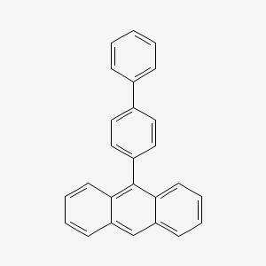 molecular formula C26H18 B1592823 9-([1,1'-Biphenyl]-4-yl)anthracene CAS No. 323195-31-9