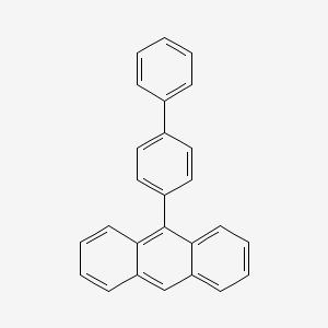 molecular formula C26H18 B1592823 9-(Biphenyl-4-yl)anthracene CAS No. 323195-31-9
