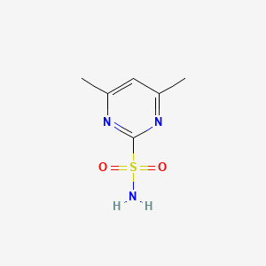 molecular formula C6H9N3O2S B1592829 4,6-Dimethylpyrimidine-2-sulfonamide CAS No. 35762-76-6